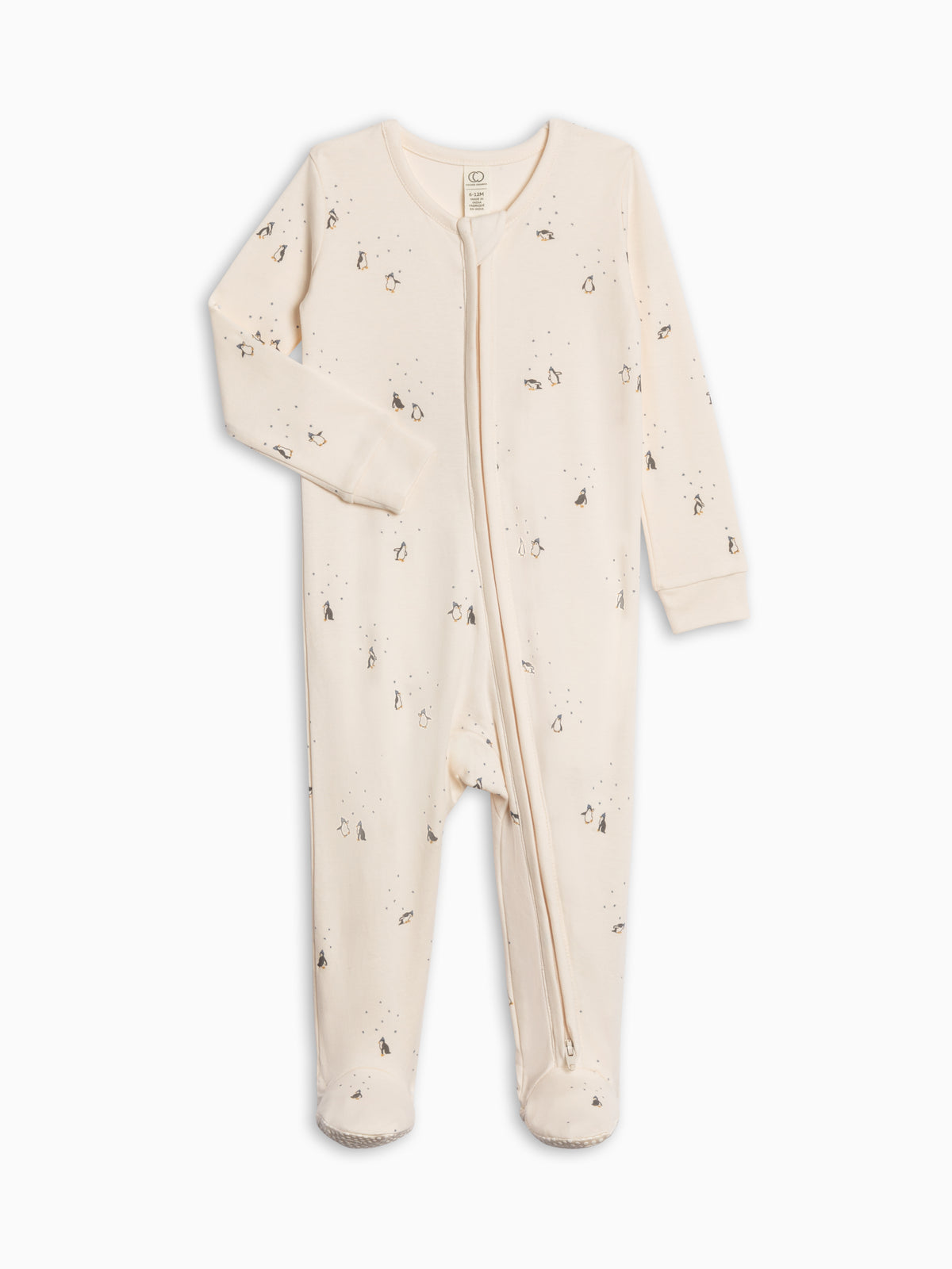 Peyton Zipper Sleeper Sale : Baby : One Pieces : Sleepers : Long Sleeves Colored Organics Peyton Zipper Sleeper for Baby | Colored Organics®