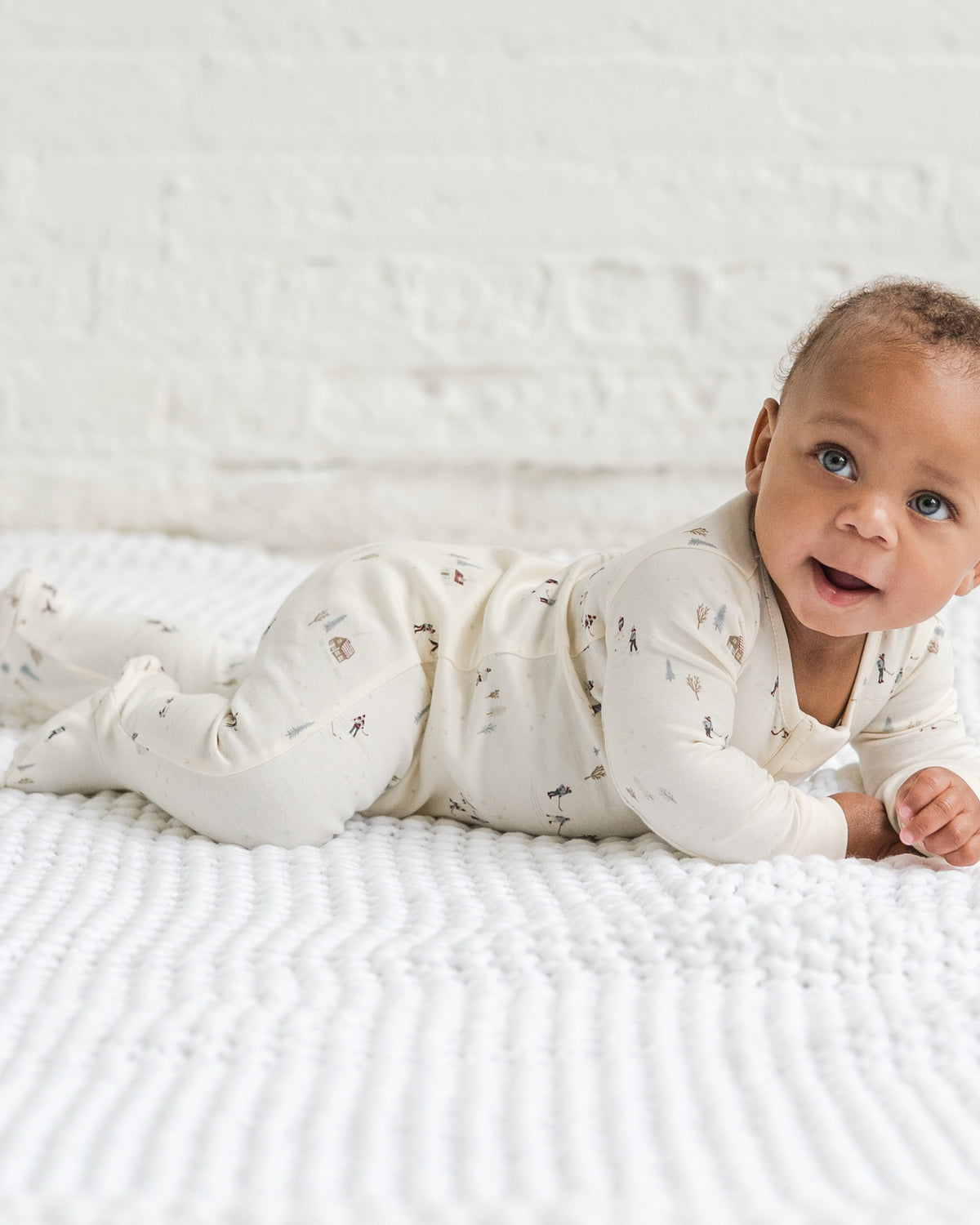 Peyton Zipper Sleeper Sale : Baby : One Pieces : Sleepers : Long Sleeves Colored Organics Peyton Zipper Sleeper for Baby | Colored Organics®
