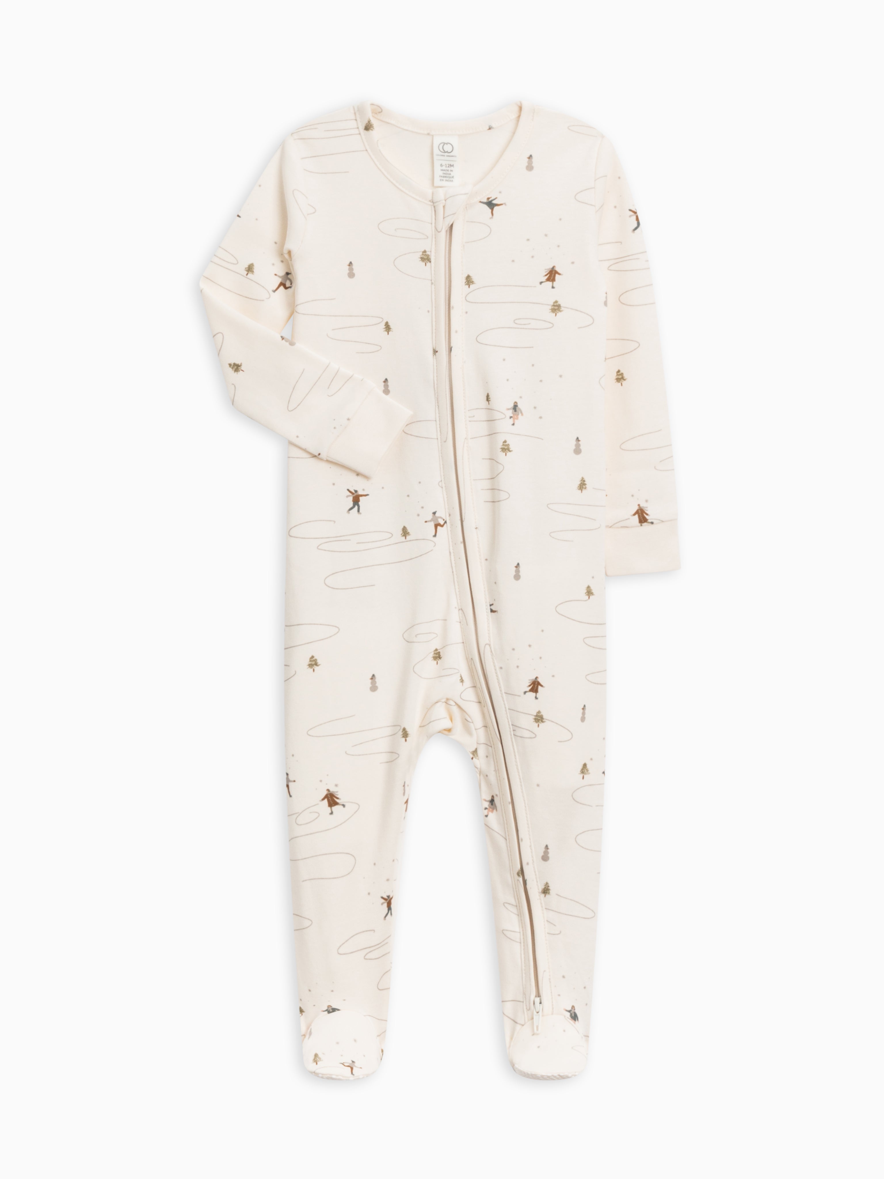 Organic Cotton Baby Peyton Zipper Sleeper
