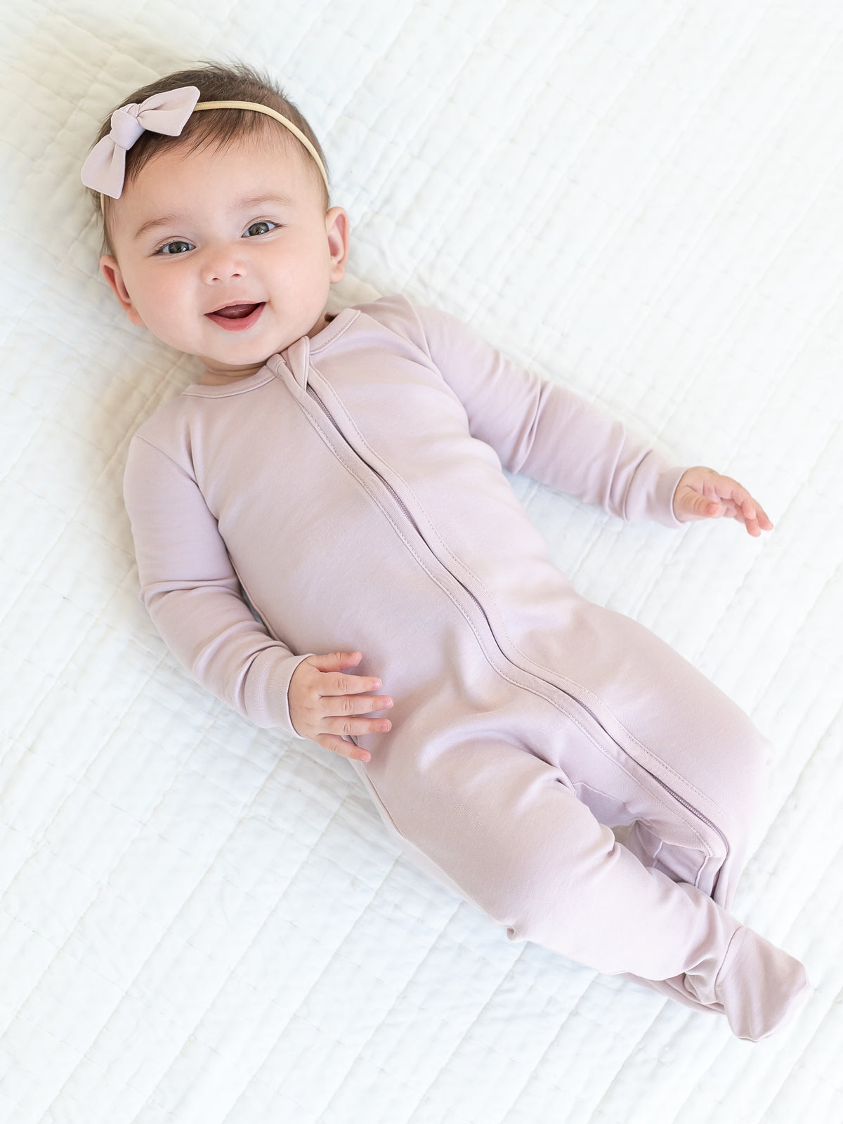 Classic Peyton Zipper Sleeper Baby : One Pieces : Sleepers : Long Sleeves Colored Organics Organic Peyton Zipper Footed Sleeper | Colored Organics®