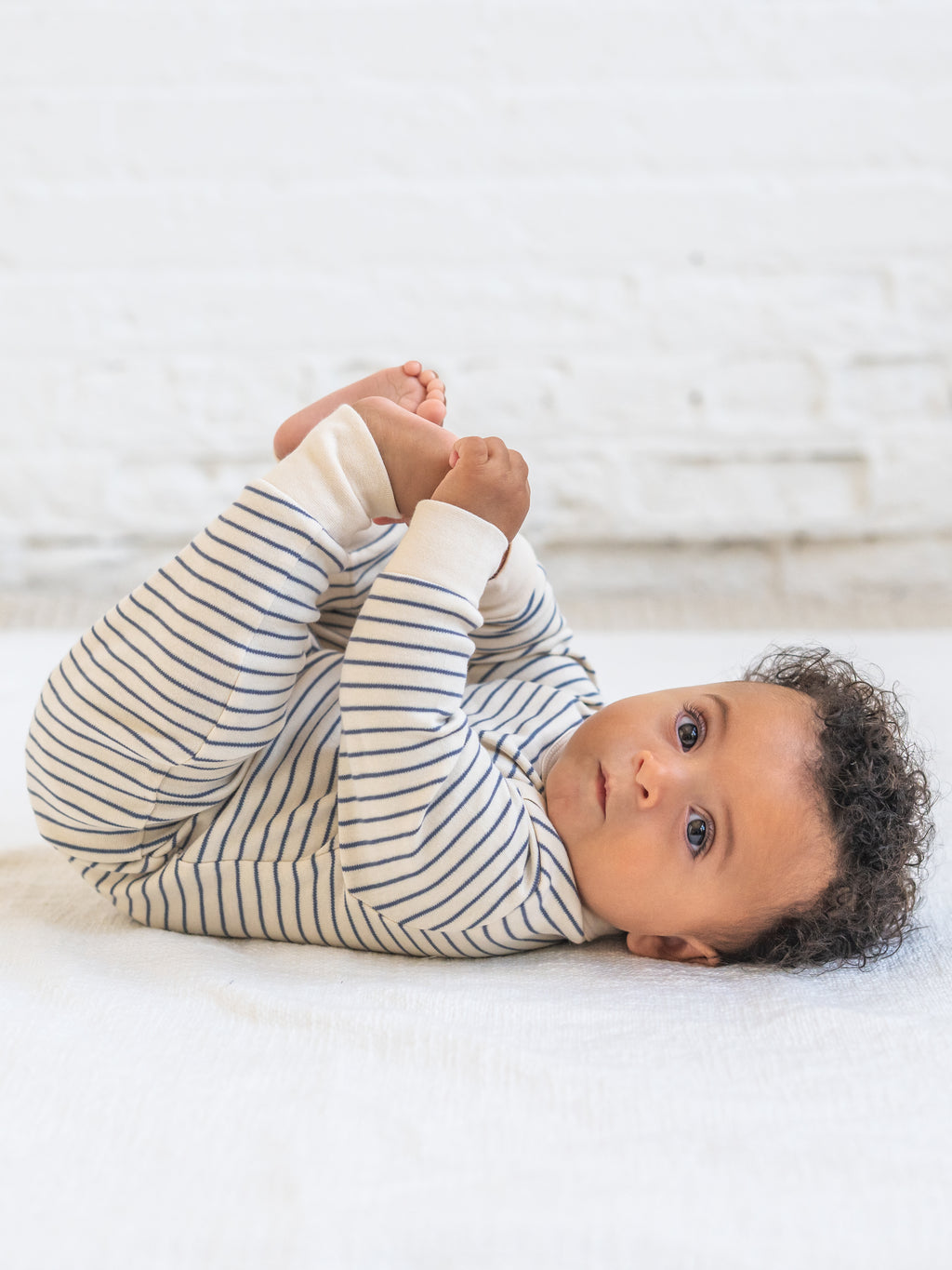 Aspen Romper - Windsor Stripe