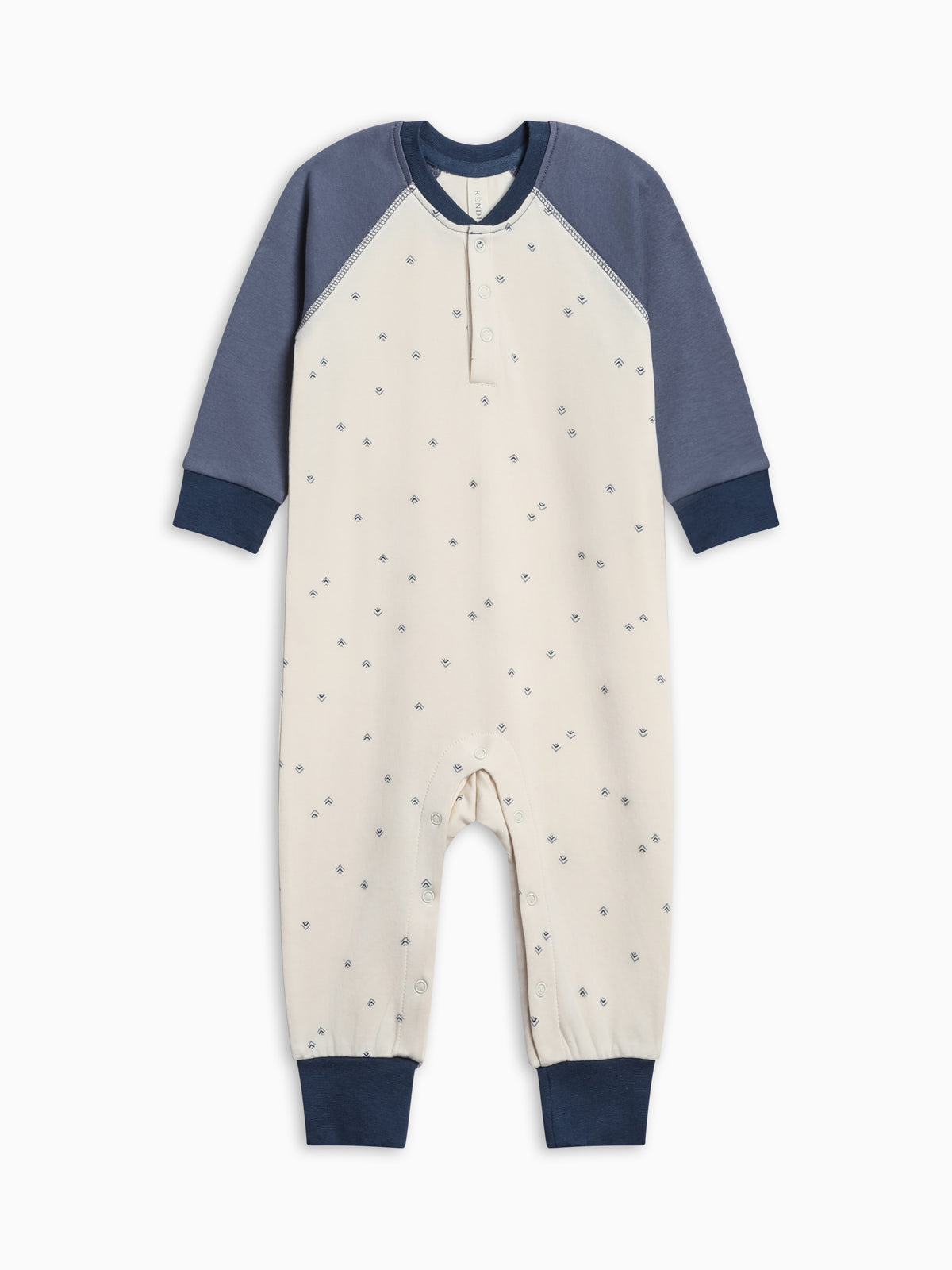 Brix Henley Romper - Fireside