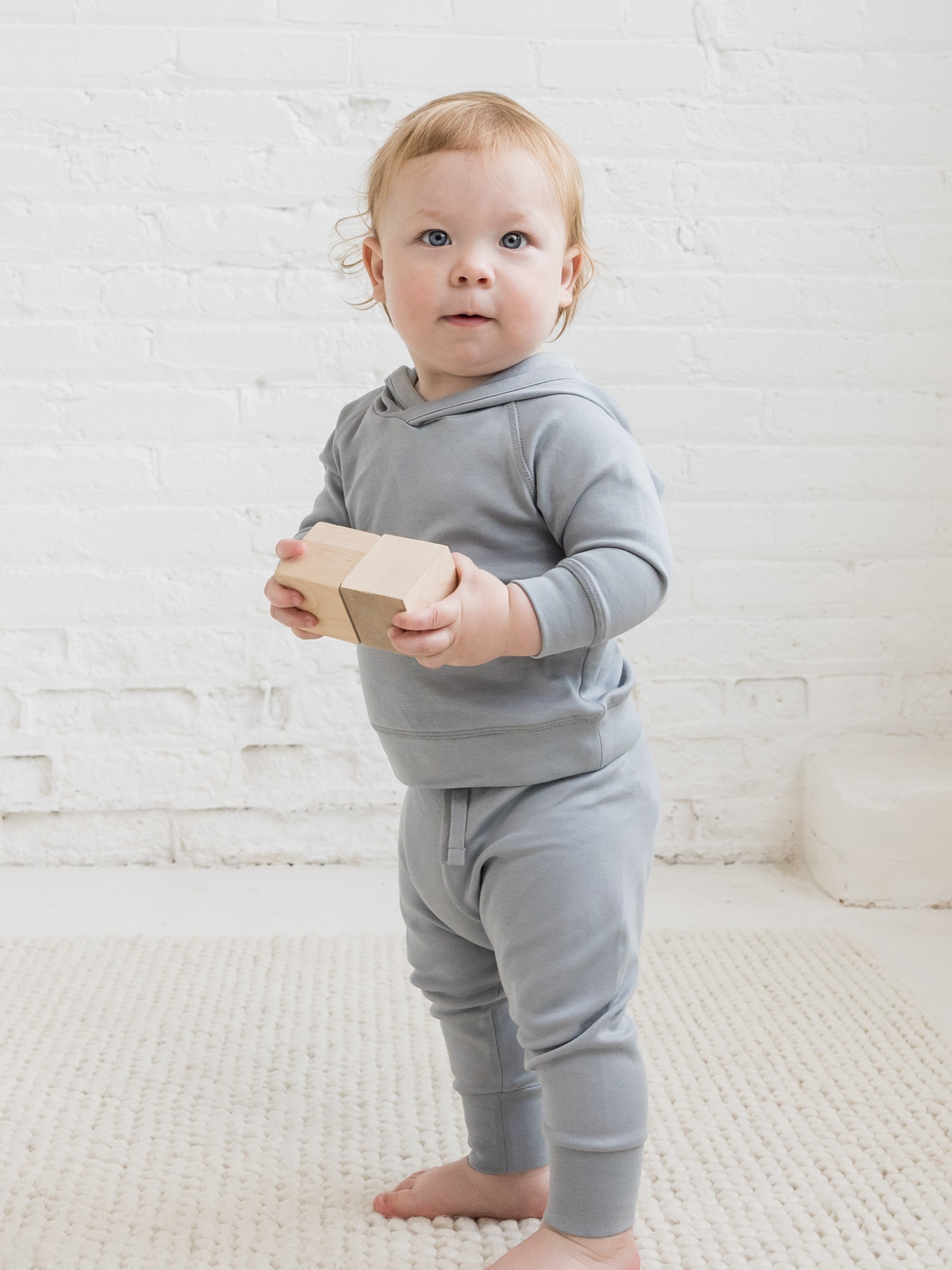 Organic Baby Joggers Sweatpants Colored Organics