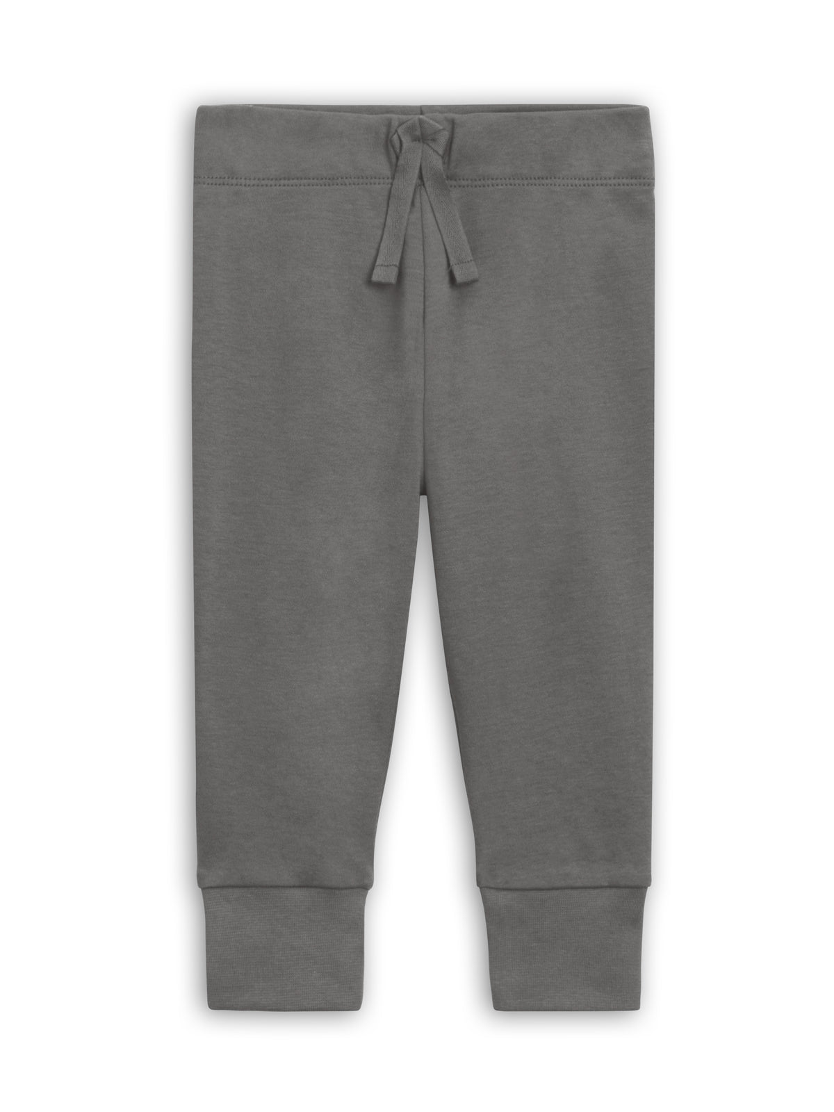 Atlas Lightweight Toddler Jogger - Pewter Kids : Bottoms : Joggers Kendi Organic Cotton Kids Atlas Joggers | Colored Organics®