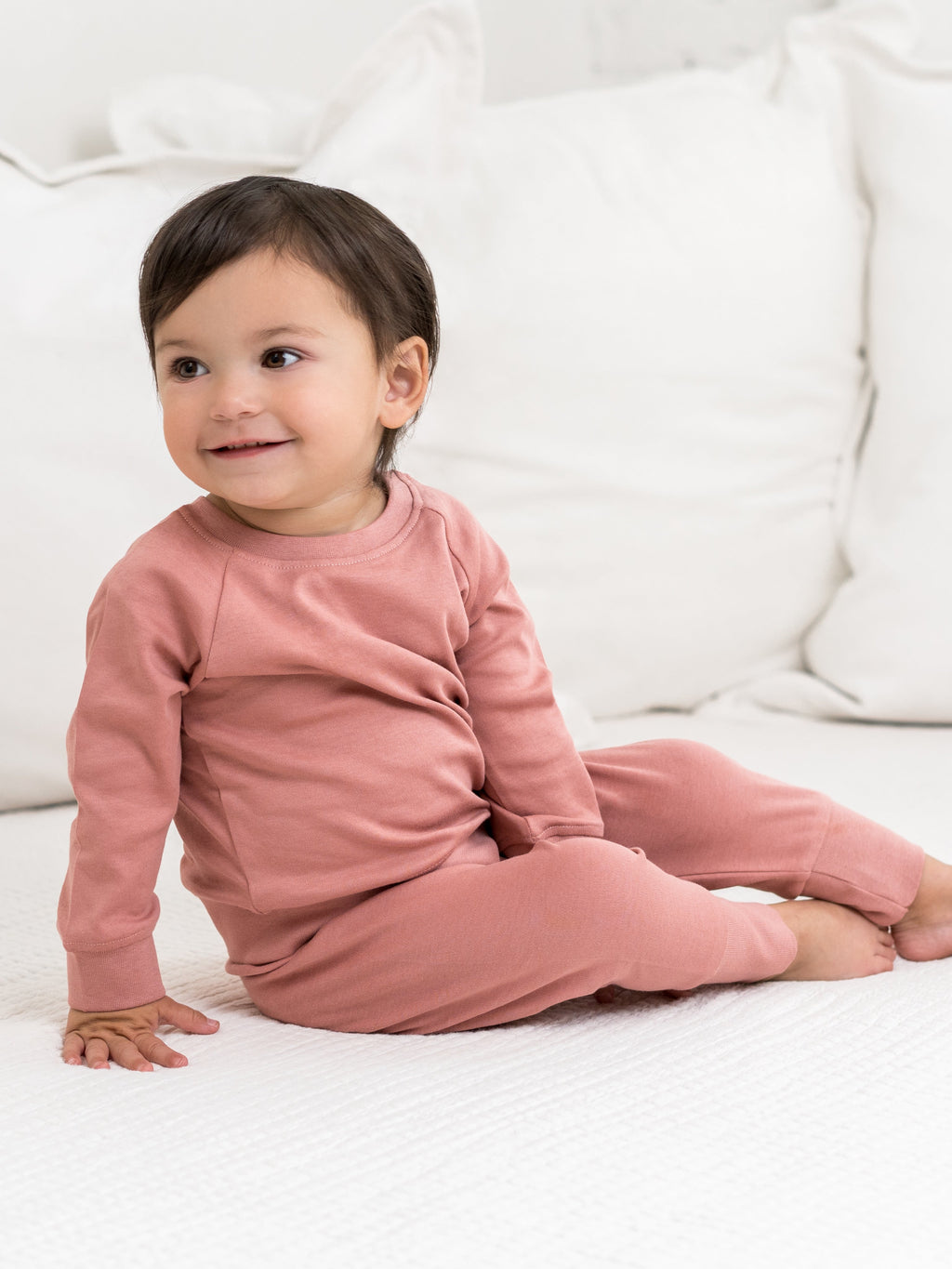 Classic Toddler Lightweight Cruz Jogger - Discontinued Kids : Bottoms : Joggers Colored Organics Classic Toddler Lightweight Cruz Jogger | Colored Organics®