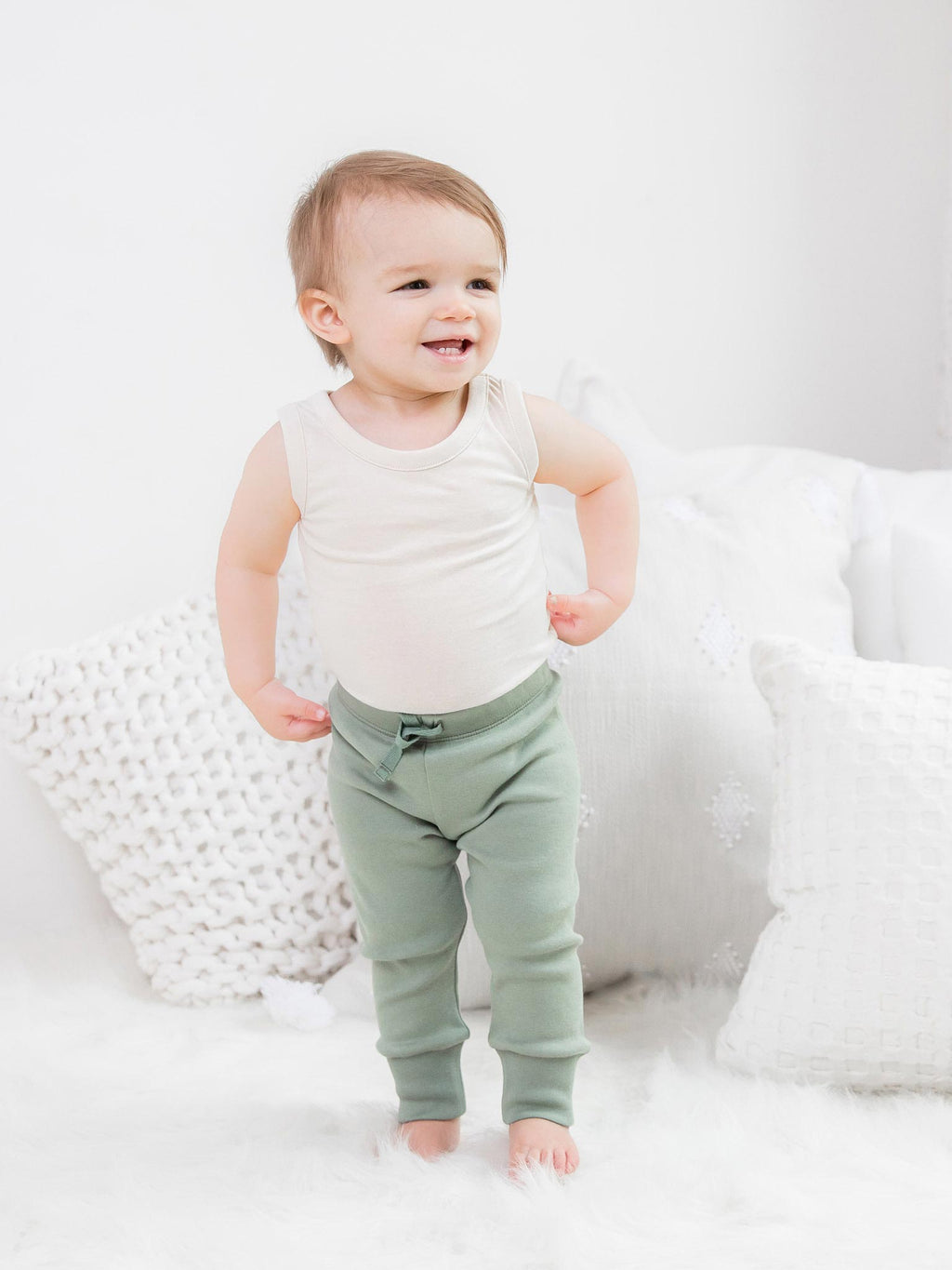 Classic Baby Cruz Lightweight Jogger Baby : Bottoms : Joggers Colored Organics Classic Baby Cruz Lightweight Jogger | Colored Organics®