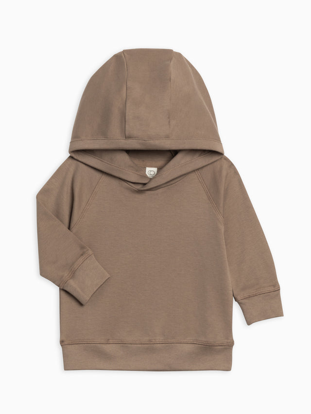 Madison Hooded Pullover Baby : Tops : Hoodies : Long Sleeves Colored Organics Organic Cotton Baby and Kids Madison Hooded Pullover