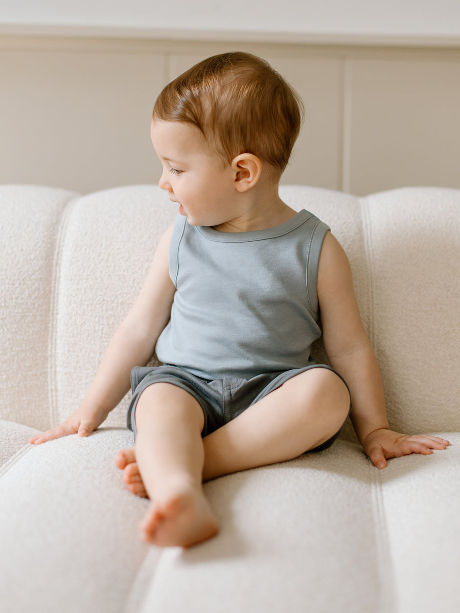 Leni Tank Baby-Kids : Tops : Tanks Colored Organics Organic Cotton Baby & Kids Leni Tank Top