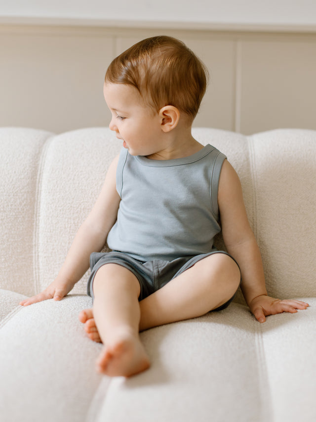 Leni Tank Baby-Kids : Tops : Tanks Colored Organics Organic Cotton Baby & Kids Leni Tank Top