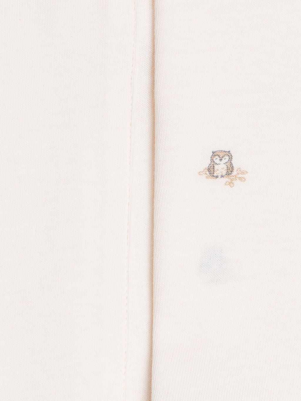 2-Pack Burp Cloths - Owl + Ivory