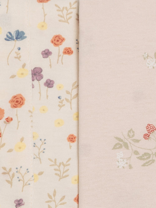 2-Pack Burp Cloths - Margot Floral + Raspberries Sale : Baby : Gear : Burp Cloths : Feeding Kendi PRE ORDER 2-Pack Burp Cloths - Margot | Colored Organics®