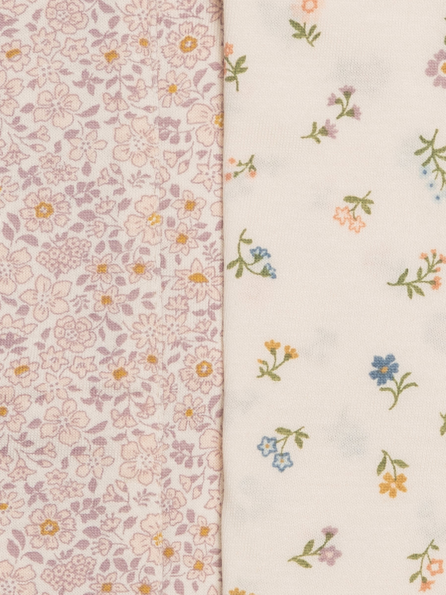2-Pack Burp Cloths - Primrose + Petaline