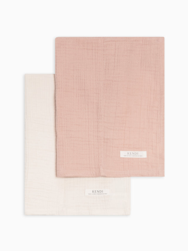 Muslin Burp Cloths 2 Pack Baby : Gear : Burp Cloths : Feeding Colored Organics Organic Cotton 2-Pack Muslin Burp Cloths
