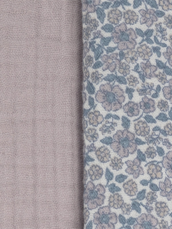 2-Pack Muslin Burp Cloths Baby : Gear : Burp Cloths : Feeding Kendi Organic Cotton Baby 2-Pack Muslin Burp Cloths