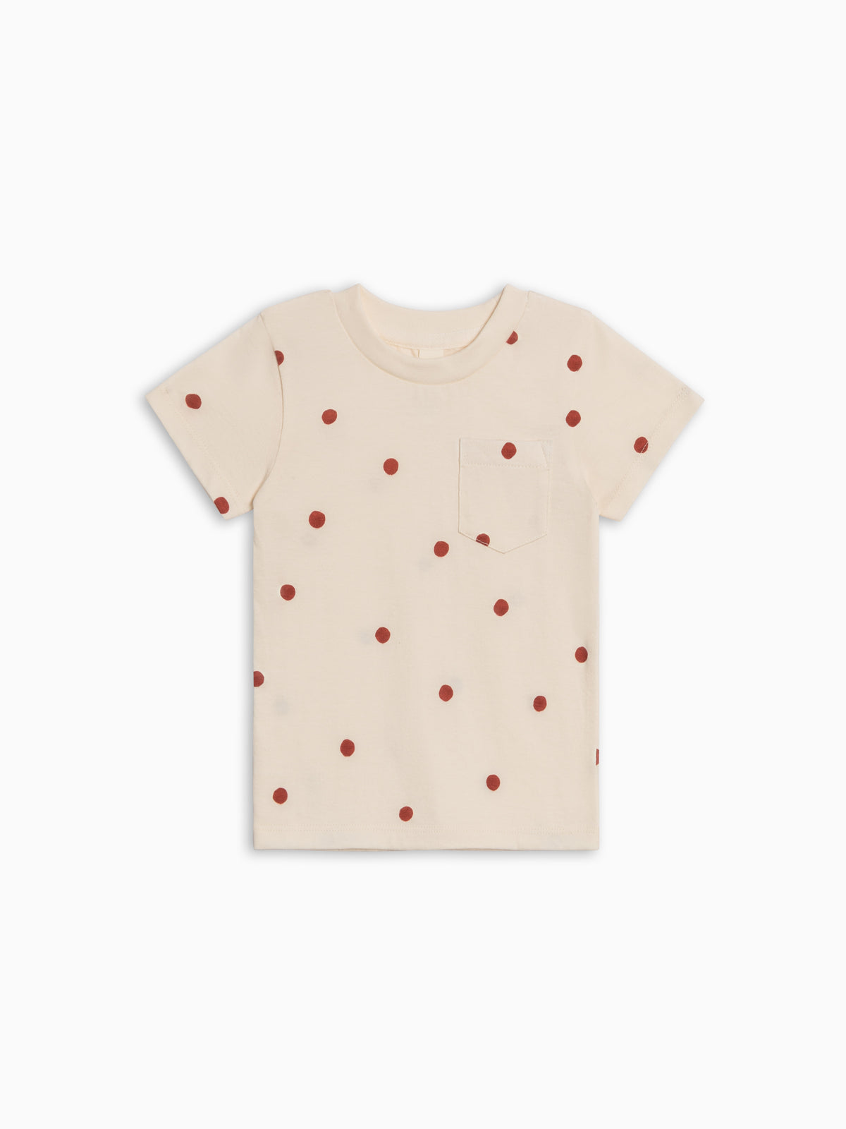 Everest Short Sleeve Tee - Barn Polka Baby-Kids : Tops : Tees : Short Sleeves Kendi PRE ORDER Everest Short Sleeve Tee | Colored Organics®