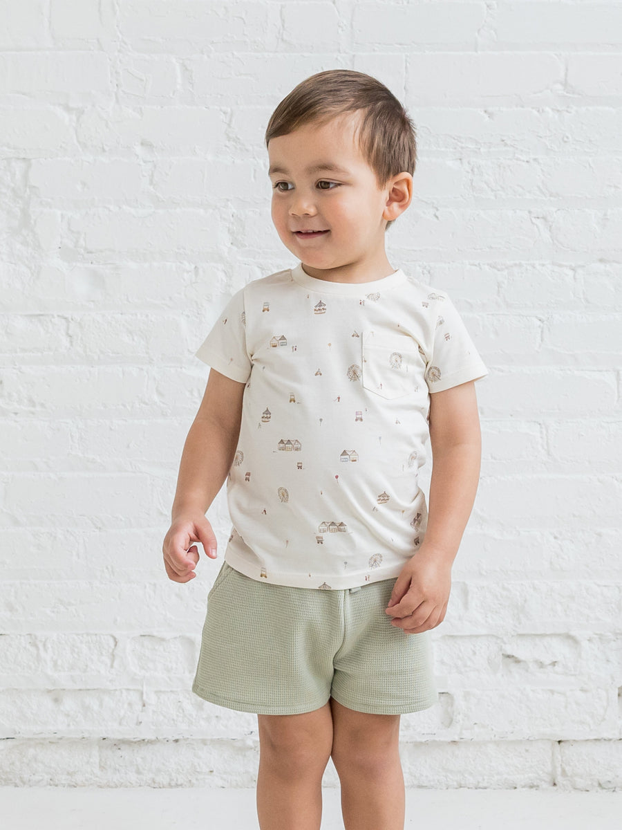 Everest Tee Baby-Kids : Tops : Tees : Short Sleeves Colored Organics Organic Cotton Baby & Kids Everest Tee