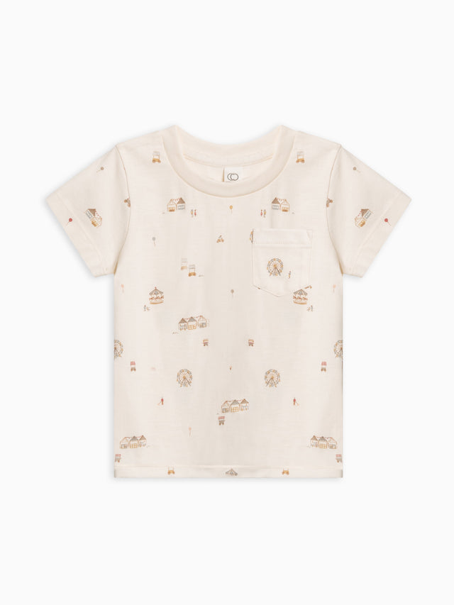 Everest Tee Baby-Kids : Tops : Tees : Short Sleeves Colored Organics Organic Cotton Baby & Kids Everest Tee