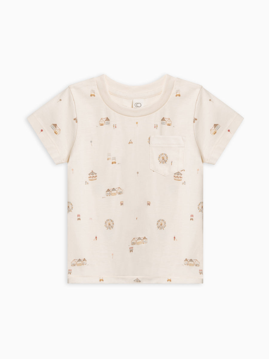 Everest Tee Baby-Kids : Tops : Tees : Short Sleeves Colored Organics Organic Cotton Baby & Kids Everest Tee