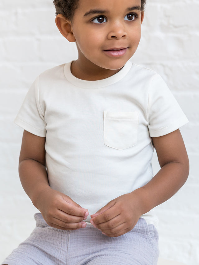 Everest Tee Baby-Kids : Tops : Tees : Short Sleeves Colored Organics Organic Cotton Baby & Kids Everest Tee