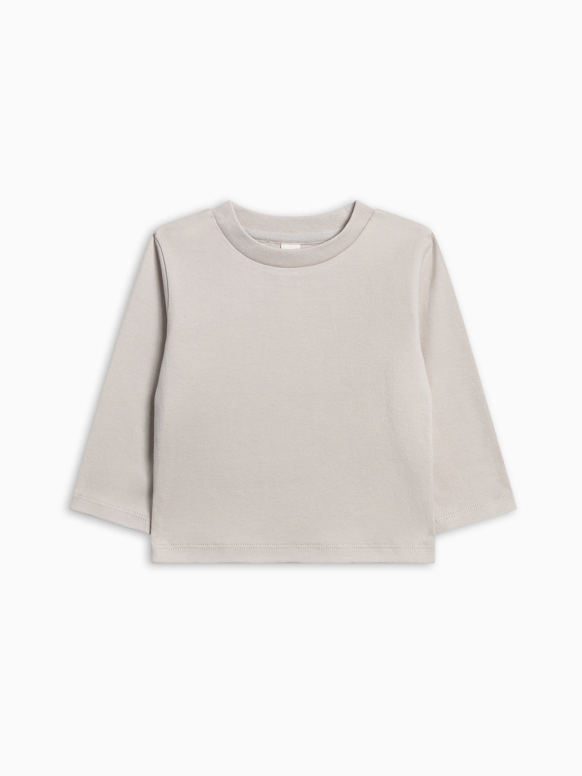 Classic Long Sleeve Crew - Stone