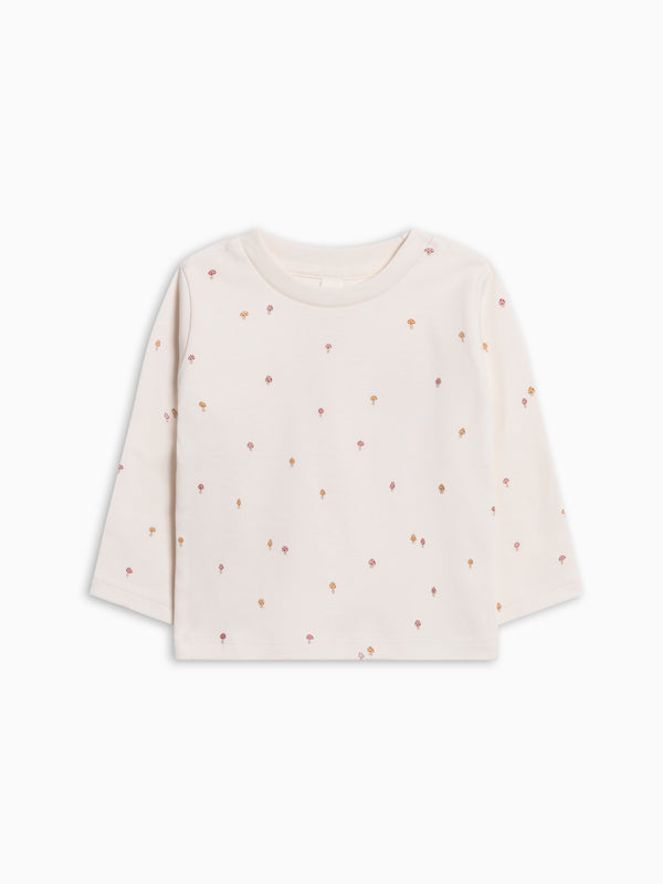 Turk Long Sleeve Crew - Mushroom