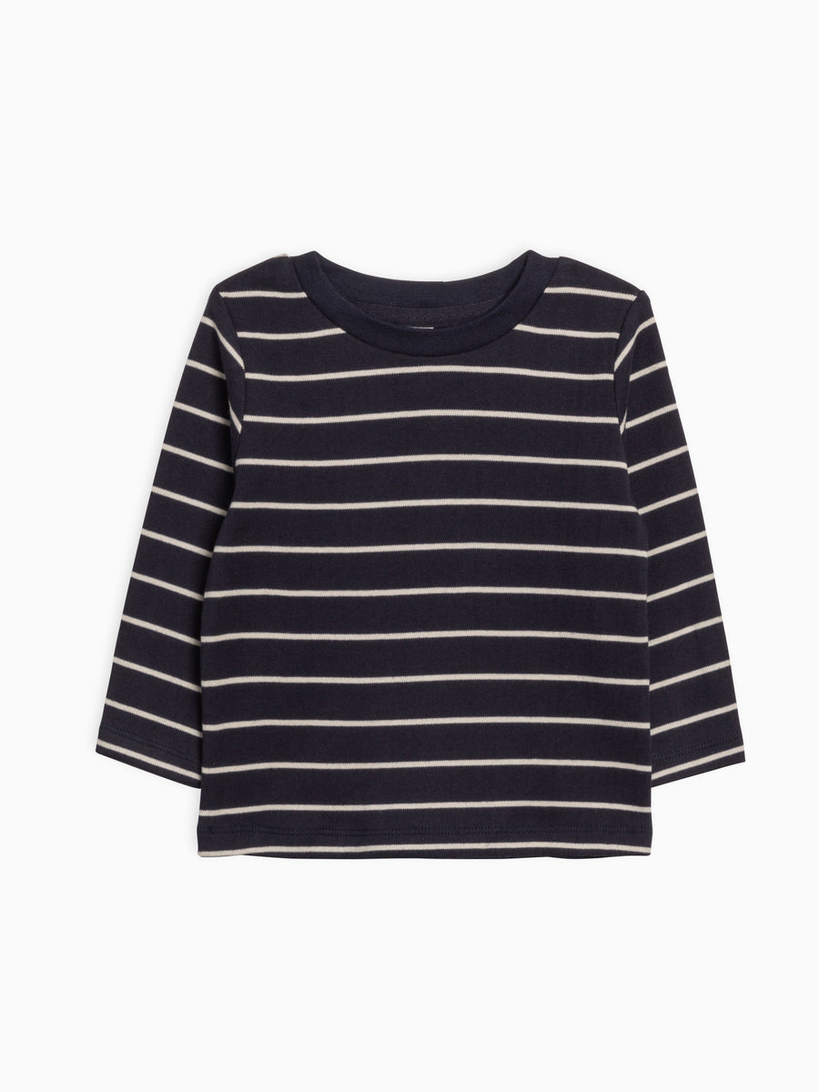 Turk Long Sleeve Crew Baby-Kids : Tops : Tees : Long Sleeves Colored Organics Organic Cotton Baby and Kids Turk Long Sleeve Crew
