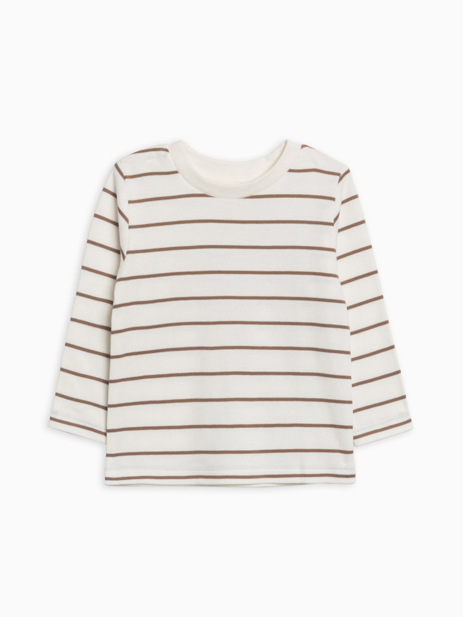 Turk Long Sleeve Crew Baby-Kids : Tops : Tees : Long Sleeves Colored Organics Organic Cotton Baby and Kids Turk Long Sleeve Crew