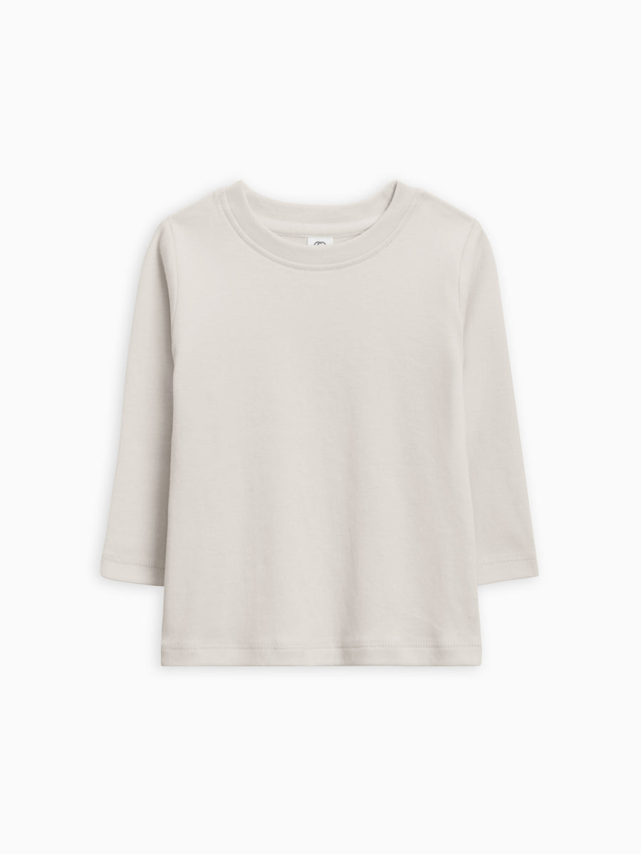 Turk Long Sleeve Crew Baby-Kids : Tops : Tees : Long Sleeves Colored Organics Organic Cotton Baby and Kids Turk Long Sleeve Crew