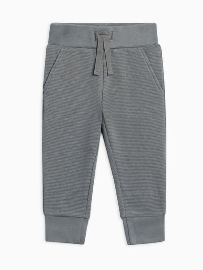Nelson Waffle Knit Jogger Baby-Kids : Bottoms : Joggers Kendi Organic Cotton Baby and Kids Nelson Waffle Knit Jogger