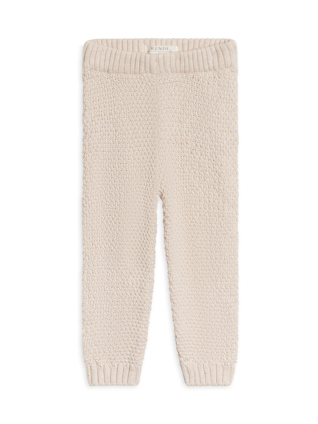 Mick Seed Stitch Sweater Knit Pants