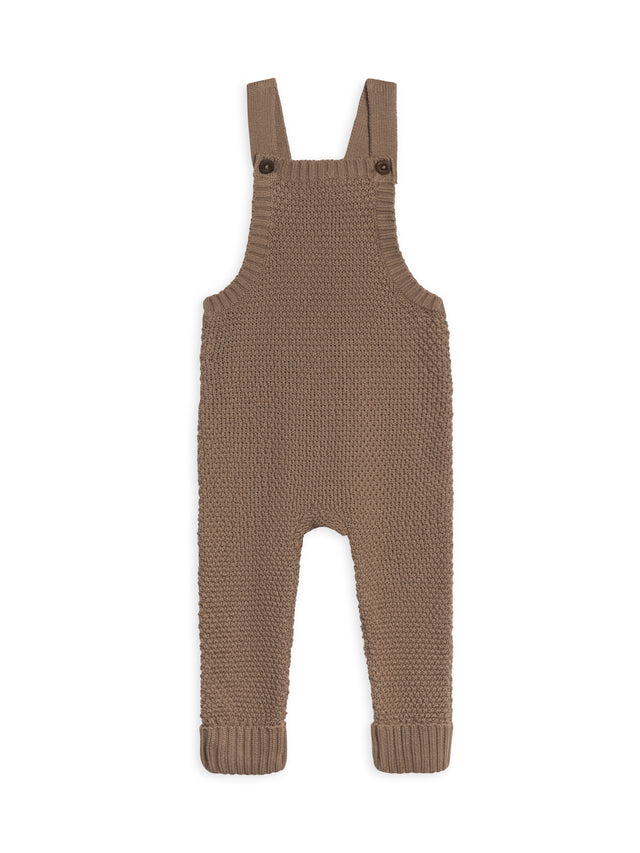 Briggs Seed Stitch Sweater Knit Overalls