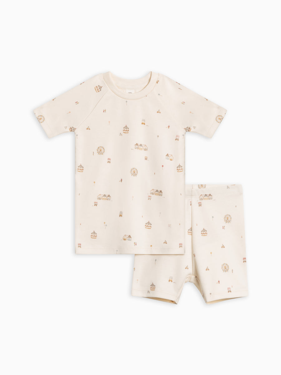 County Fairgrounds Collection 2-Piece Short Sleeve Jammie Set