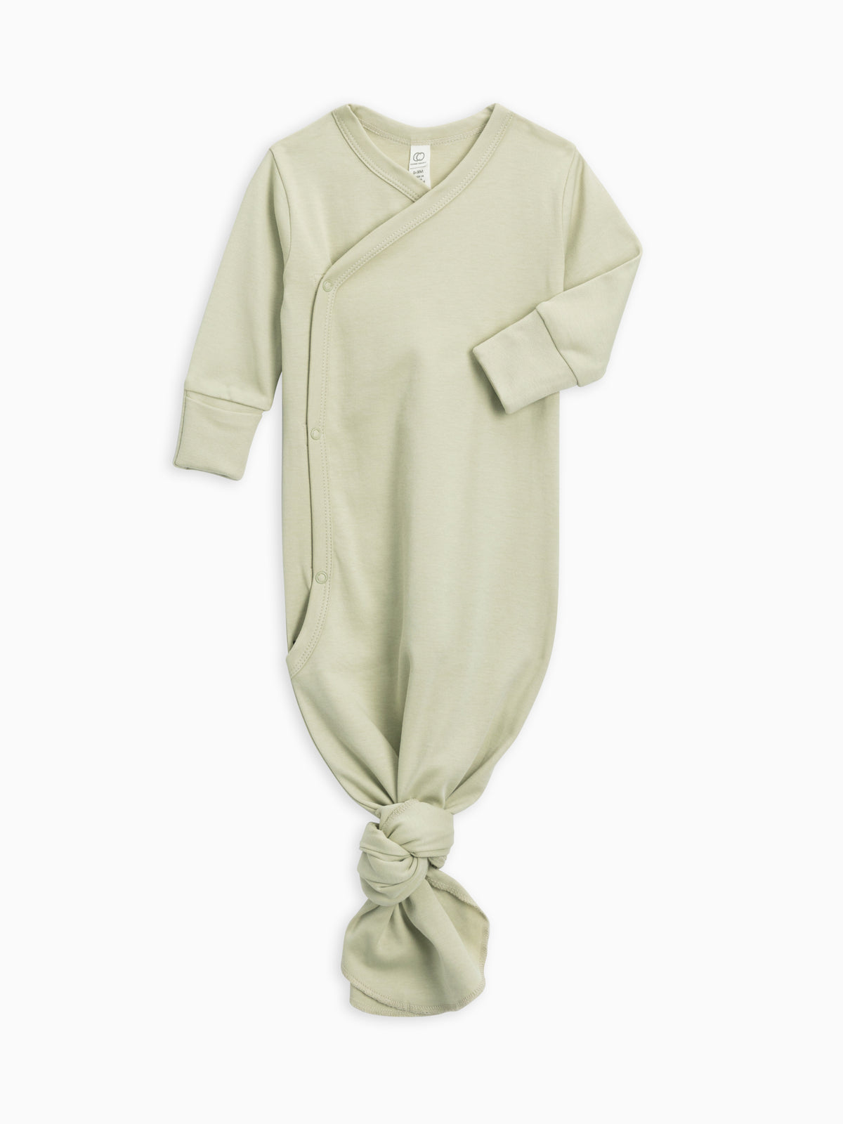 Classic Indy Kimono Gown Baby : One Pieces : Gowns : Long Sleeves Colored Organics Organic Indy Kimono Gown for Newborns | Colored Organics®