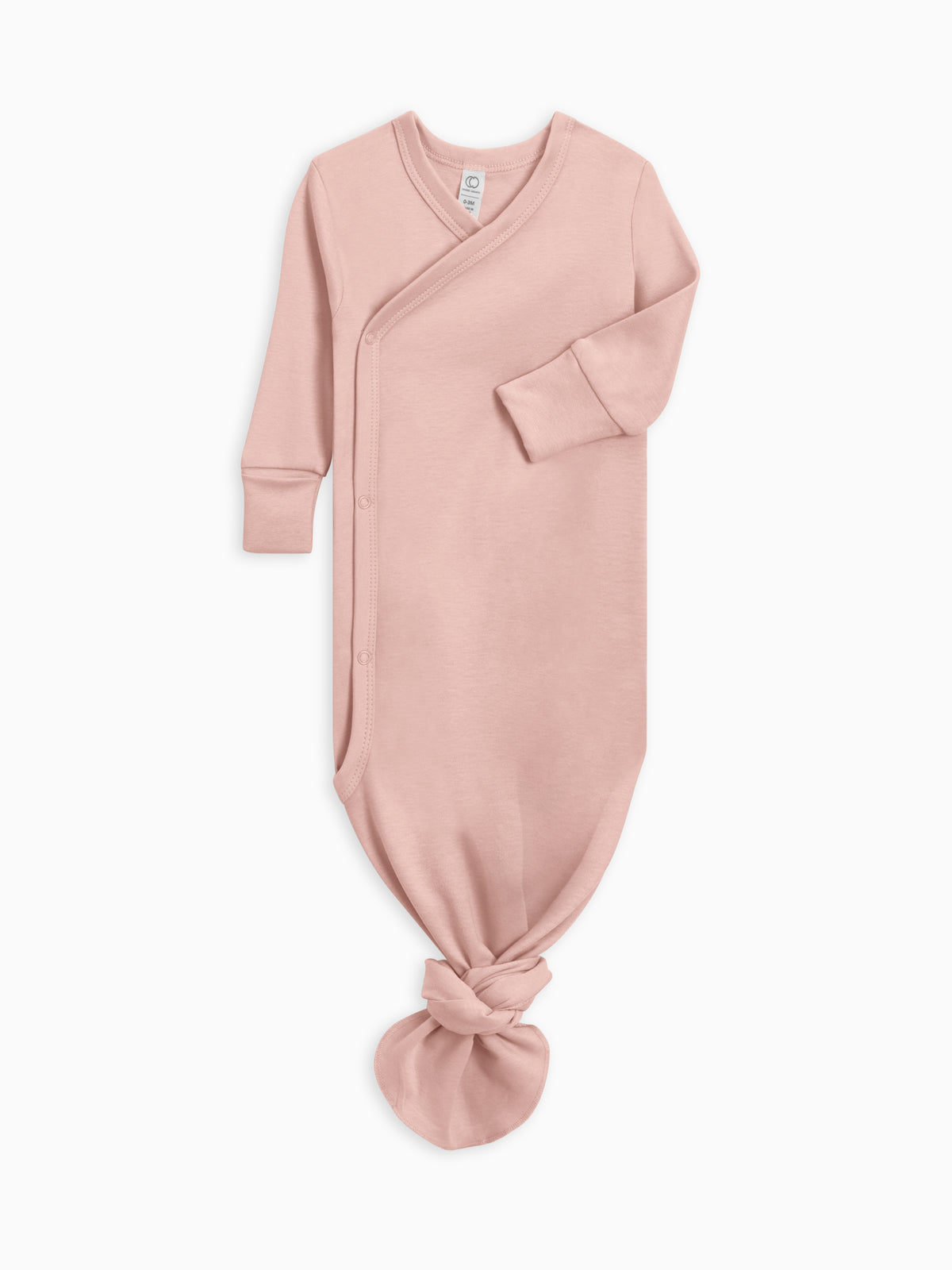 Classic Indy Kimono Gown Baby : One Pieces : Gowns : Long Sleeves Colored Organics Organic Indy Kimono Gown for Newborns | Colored Organics®