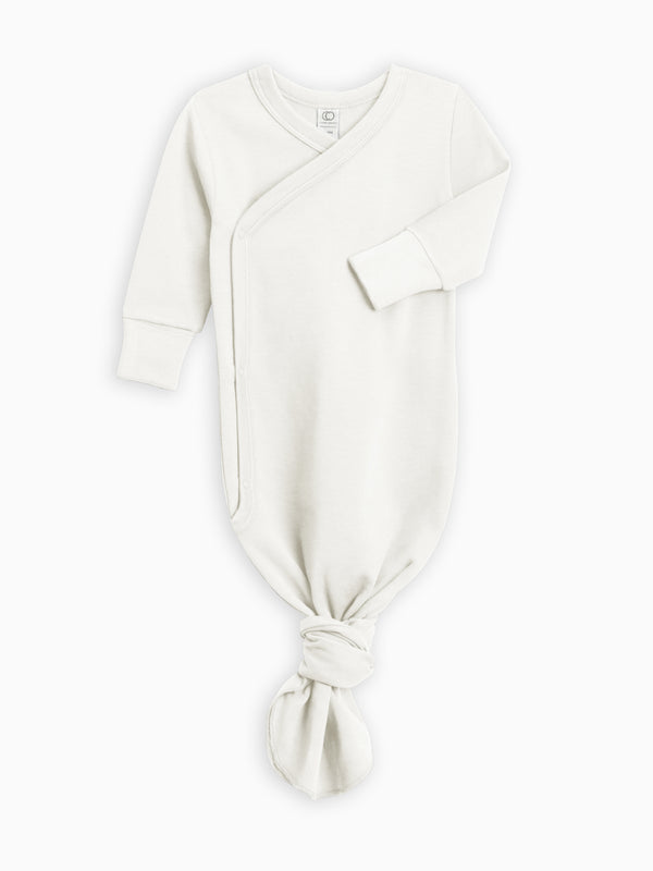 Classic Indy Kimono Gown Baby : One Pieces : Gowns : Long Sleeves KENDI by Colored Organics Organic Indy Kimono Gown for Newborns | Colored Organics®