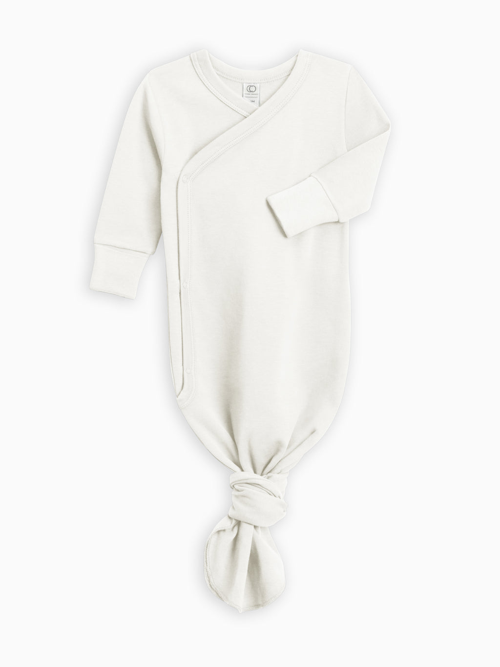 Classic Indy Kimono Gown Baby : One Pieces : Gowns : Long Sleeves Colored Organics Organic Indy Kimono Gown for Newborns | Colored Organics®