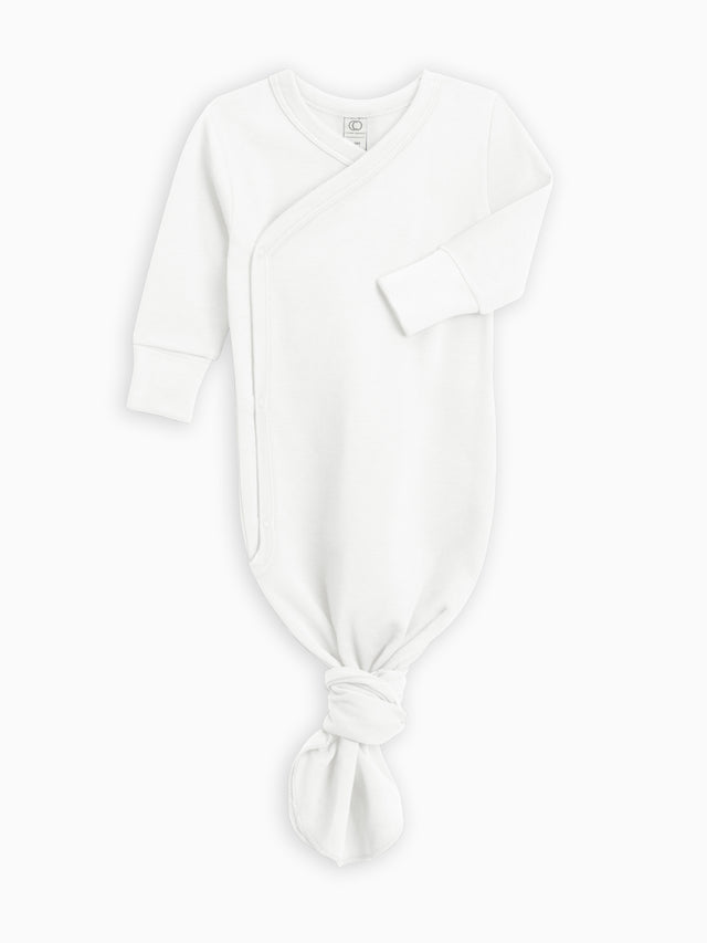 Indy Kimono Gown Baby :One Pieces :Gowns :Long Sleeves Colored Organics Organic Baby Indy Kimono Gown