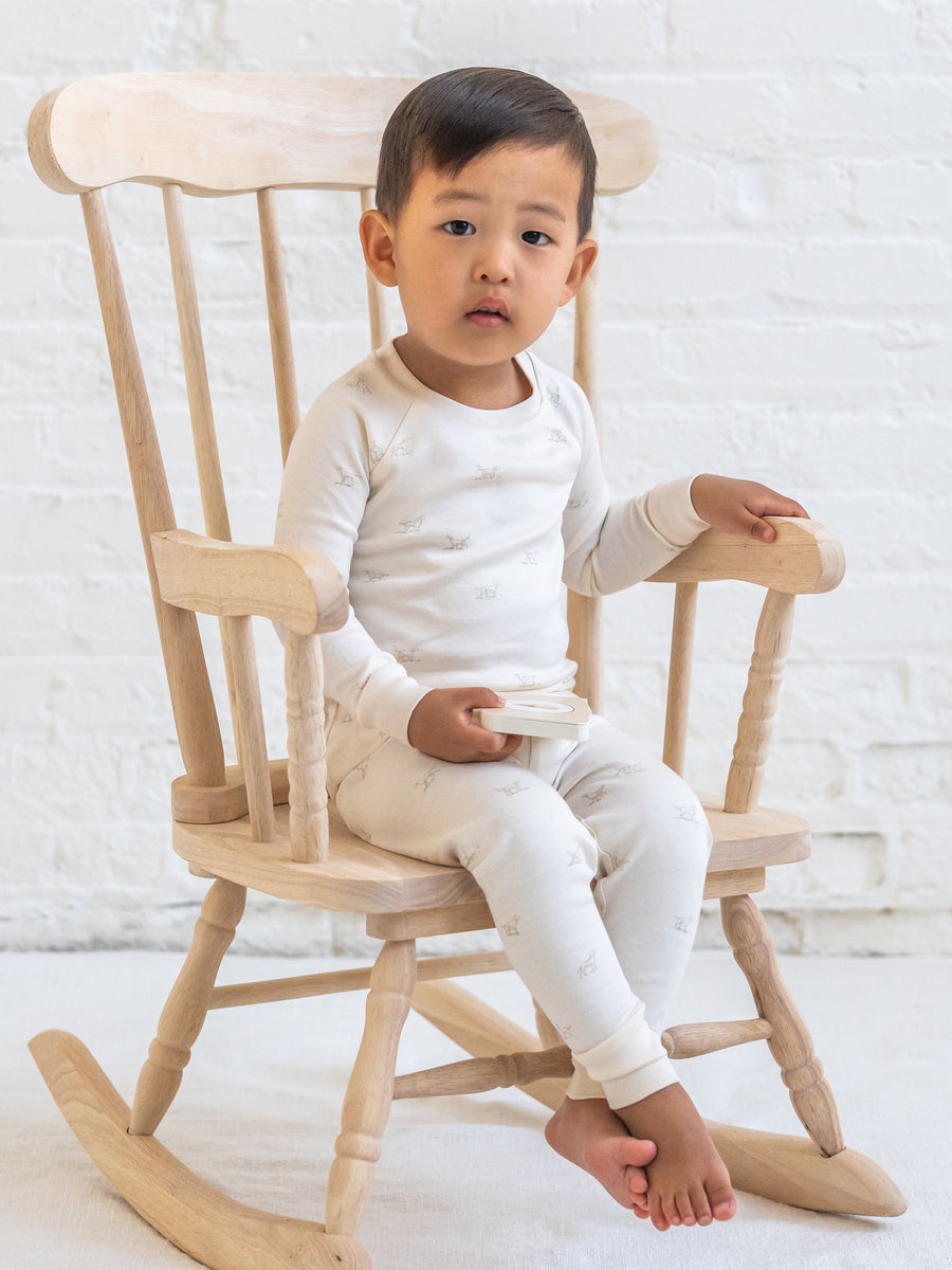 2 Piece Long Sleeve Jammie Set - Field Dog