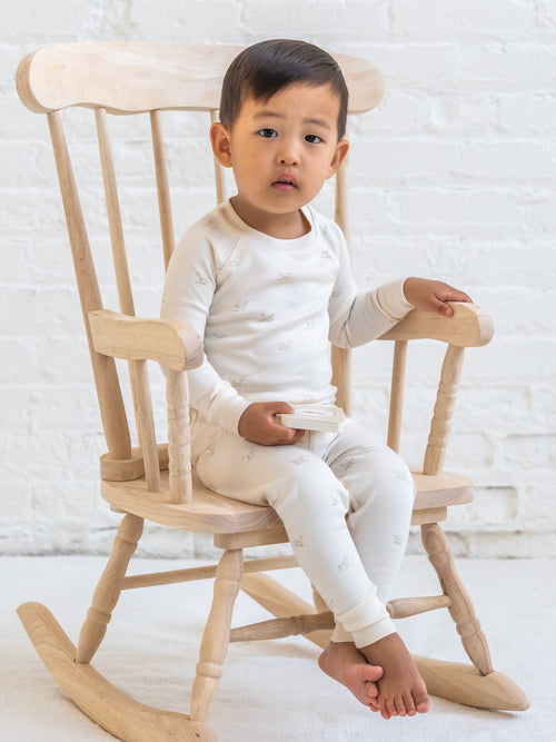 2 Piece Long Sleeve Jammie Set - Field Dog Baby : Kids : Jammies : Long Sleeves KENDI by Colored Organics 2 Piece Long Sleeve Jammie Set for Baby | Colored Organics®