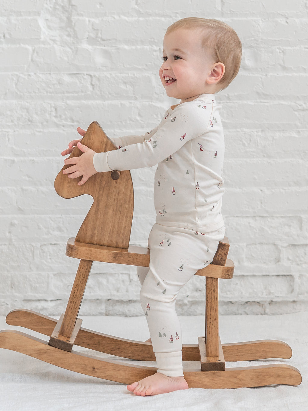 2 Piece Long Sleeve Jammie Set - Gnome