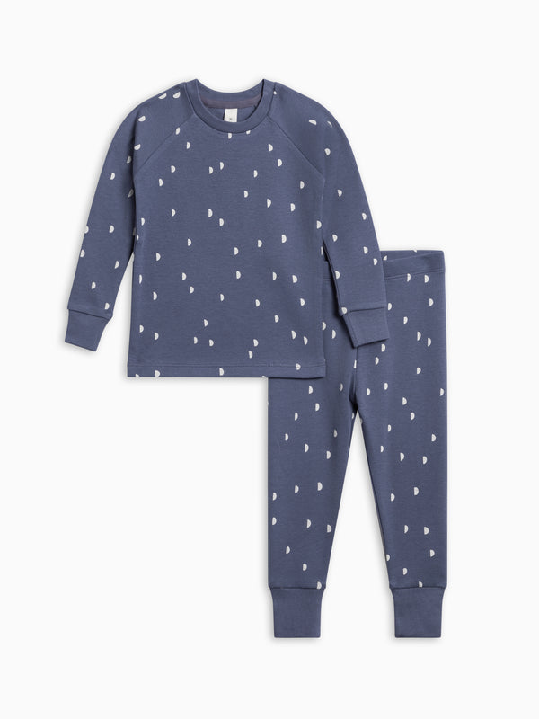 2 Piece Long Sleeve Jammie Set - Half Moon