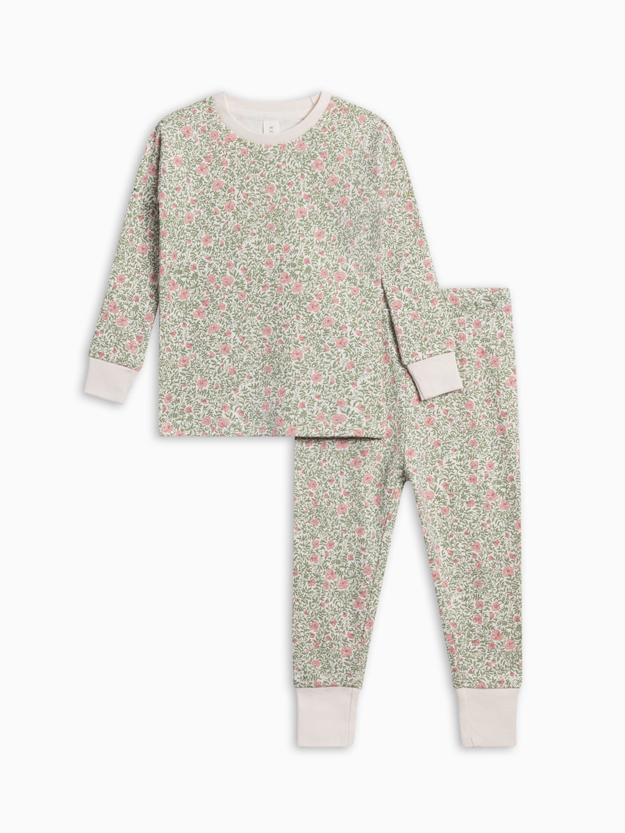 2 Piece Long Sleeve Jammie Set - Woodford