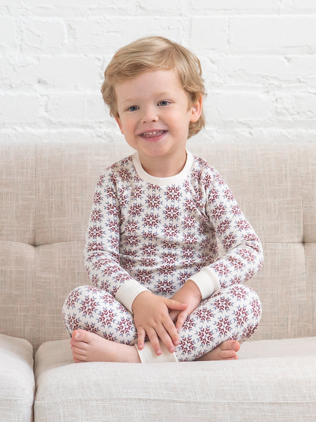 2 Piece Long Sleeve Jammie Set - Nordic
