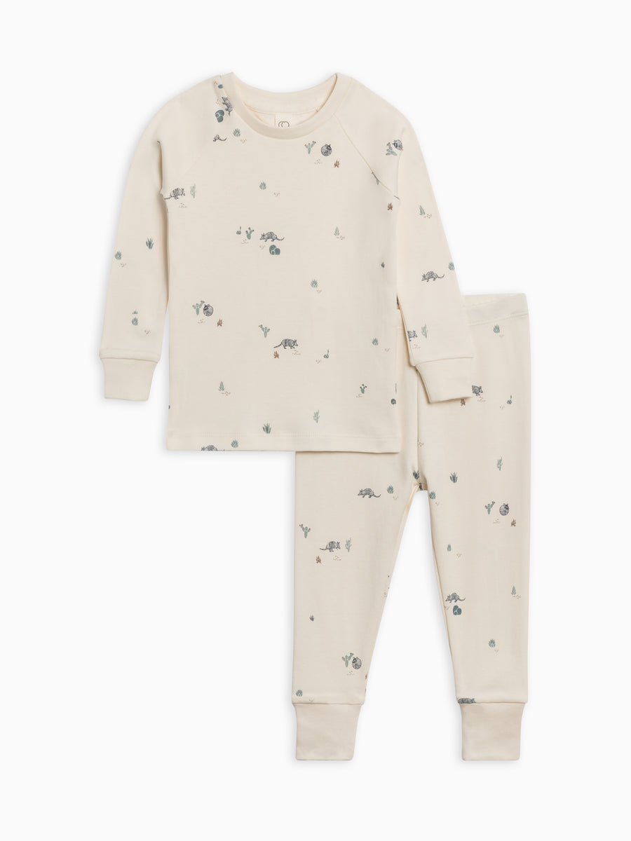 Armadillo Collection 2 Piece Long Sleeve Jammie Set