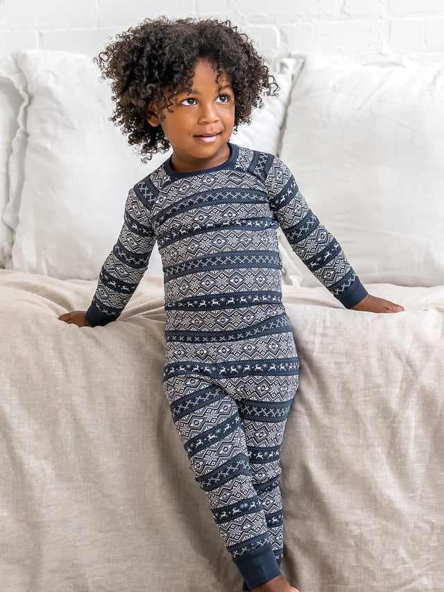 2 Piece Long Sleeve Jammie Set Sale :Baby :Kids :Jammies :Long Sleeves Colored Organics Organic Cotton Baby and Kids 2 Piece Long Sleeve Jammie Set