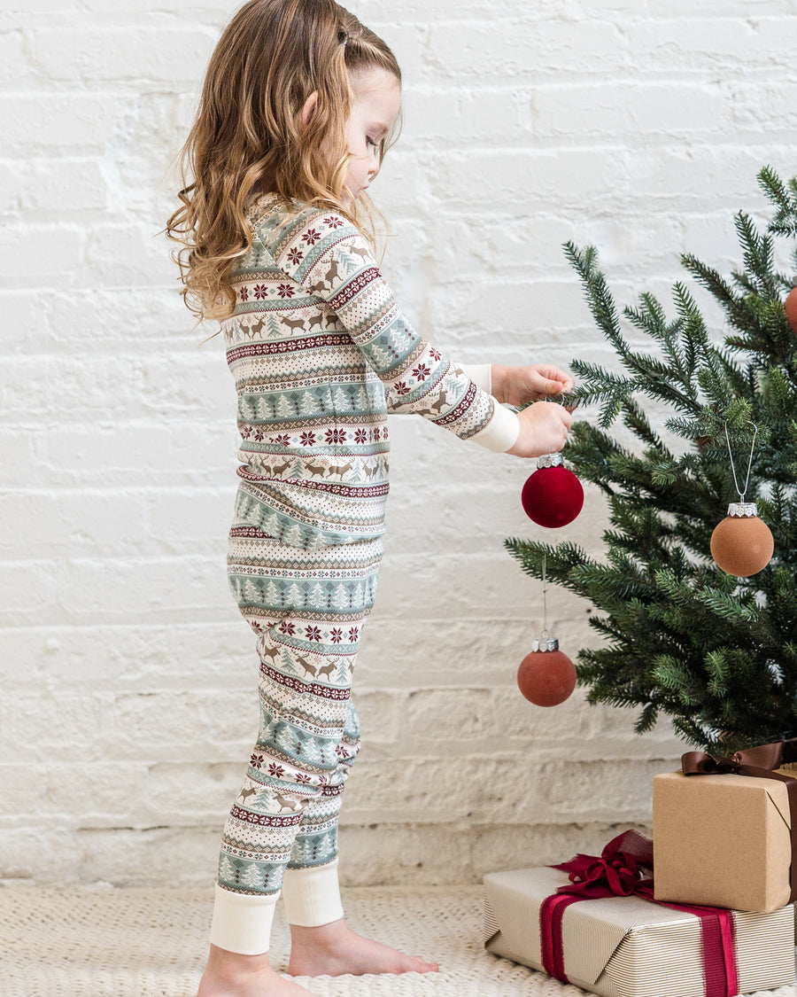 2 Piece Long Sleeve Jammie Set