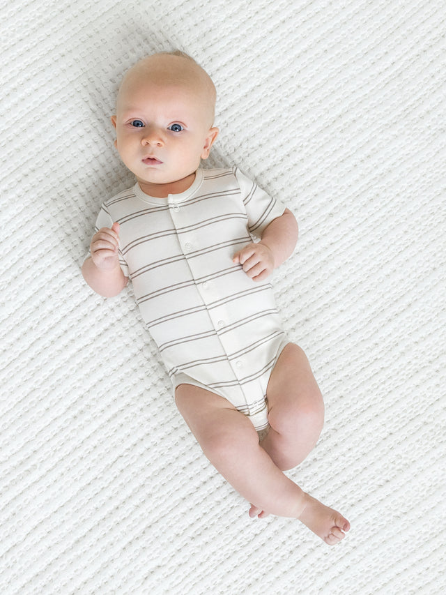 Morgan Bodysuit Baby : Bodysuits : Short Sleeves Colored Organics Organic Cotton Baby Morgan Bodysuit