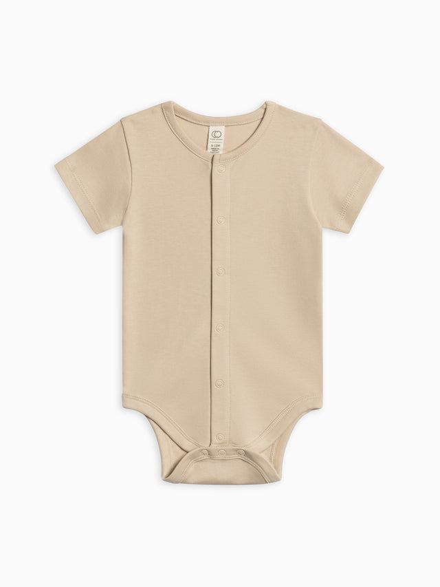 Morgan Bodysuit Baby :One Pieces :Bodysuits :Short Sleeves Colored Organics Organic Cotton Baby Morgan Bodysuit
