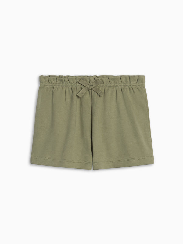 Fay Ruffle Waist Shorts - Fern