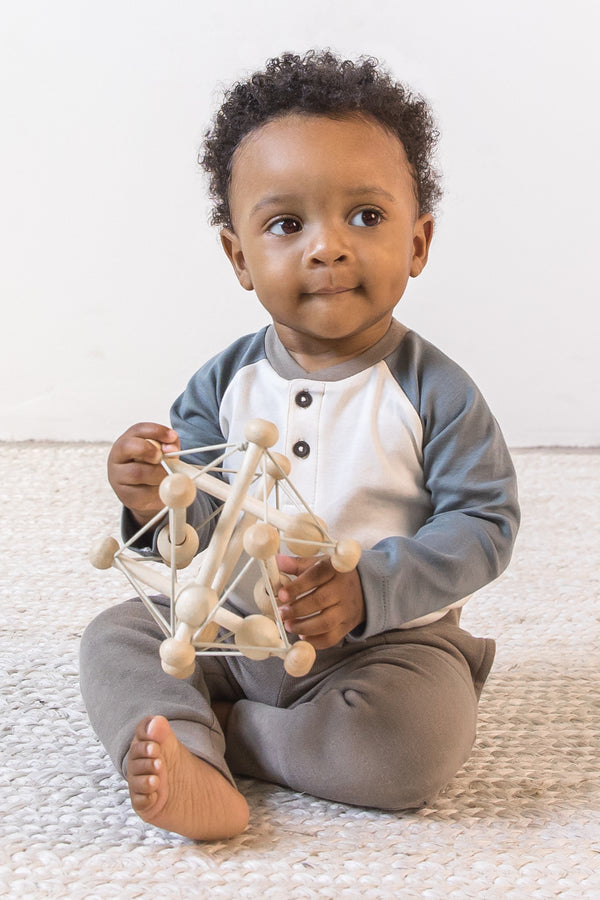 Lucas Raglan Henley Bodysuit